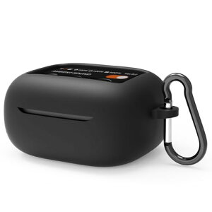 Geekria�V���R���J�o�[ �݊��� �J�o�[�W�F�C�r�[�G�� JBL Live Flex 3 �Ή� True Wireless Earbuds �[�d�P�[�X�J�o�[ �O���J�o�[�L�[�z���_�[�t�b�N�t���A�[�d�|�[�g�A�N�Z�X�\ �A�t�����gLED�� (��)