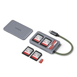 y2025IJ[h[_[V`ԁzUGREEN SDJ[h[_[ 2-in-1 USB-C 3.0 J[h ] UHS-I//SDHC/SD/MMC/RS-MMC/microSDXC/microSD/microSDHCȂ uhs2 [J[h [_[