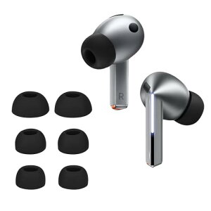 kwmobile 6x C[`bv Samsung Galaxy Buds 3 ProΉ C[s[X - p 3̃TCY S/M/L Zbg - VR CzLbv