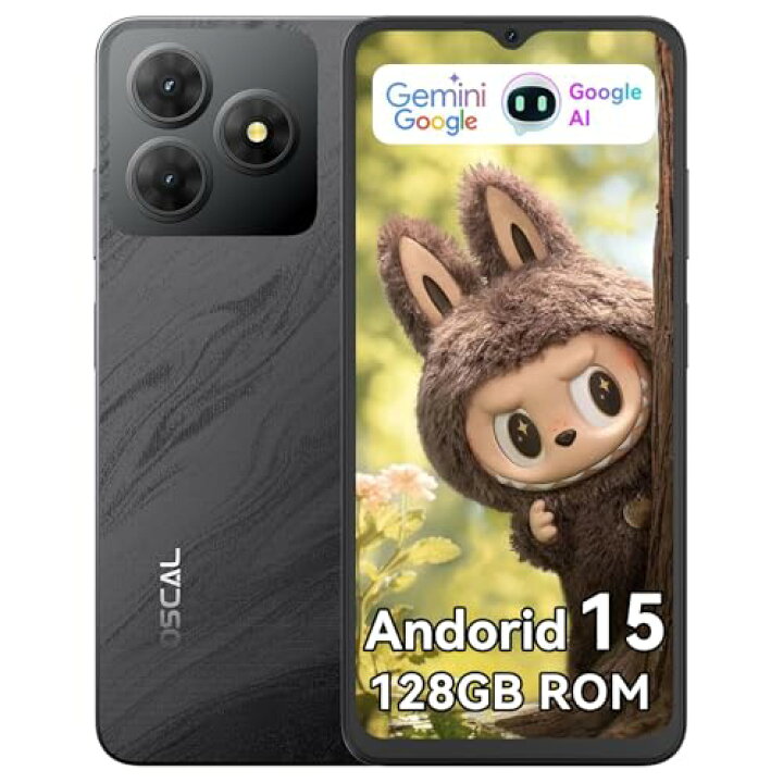 楽天市場】OSCAL Flat2 Android15スマホ 12GB+128GB+2TB拡張可能 8コア 