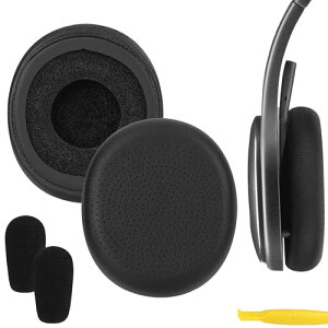 Geekria �C���[�p�b�h QuickFit �݊��� �p�b�h ���W�N�[�� Logitech H800 Wireless �w�b�h�z���ɑΉ� �p�b�h �C���[/�C���[�J�b�v �v���e�C�����U�[ (��)