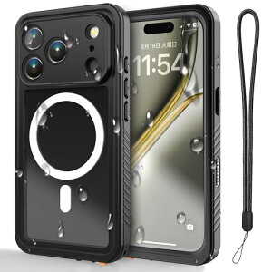 CellBeat iPhone 17 Pro �h���P�[�X ���S�h�� �yIP68�F�� & MIL�K�i�ϏՌ��z �����B�e�\ �A�E�g�h�A�h��P�[�X�b�h�o�h��E�J�����ی�E�X�g���b�v�t���i6.3�C���`�Ή��j