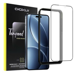 CYCOKLY iPhone 17 Pro Maxp KXtB A`OAi6.9C`jQ[ یtB 2.5D {fވɎq ˖h~ wh~ CA KChgt ACtH17v}bNX K