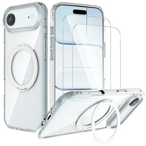 y1+2ZbgzFor iPhone 17 Air/iPhone Air P[X(1EMagSafeΉ)+KXtB(2) iPhone Air Ή یP[X NA Greerass TPU+PCf ϏՌ Ռz Sʕی Jی ^ y ~