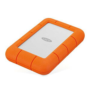 LaCie ���V�[ �|�[�^�u��HDD �n�[�h�f�B�X�N 1TB Rugged Mini USB3.0 Mac/iPad/Windows�Ή� [ �ϗ����� �ϏՌ��� �ωJ�� ] �O�t��HDD �������K�㗝�X�i 2�N�ۏ� LAC301558