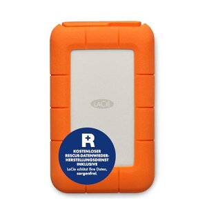 LaCie ���V�[ �|�[�^�u��HDD �n�[�h�f�B�X�N 5TB Rugged Mini USB-C Mac/iPad/Windows�Ή� [ �ϗ���/�ϏՌ�/�ωJ�� ] �O�t��HDD �������K�㗝�X�i 2�N�ۏ� STFR5000800