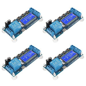 ACEIRMC 2Ԓx[ 5V 12V 24V xRg[{[h xItZt^C}[0.01b-9999 xXCb`O[W[ }CNUSB5VdT|[g LCDt (2)