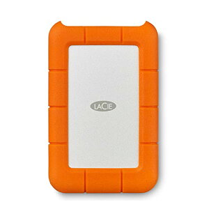 LaCie ���V�[ �|�[�^�u��HDD �n�[�h�f�B�X�N 4TB Rugged Mini USB3.0 Mac/iPad/Windows�Ή� [ �ϗ����� �ϏՌ��� �ωJ�� ] �O�t��HDD �������K�㗝�X�i 2�N�ۏ� LAC9000633
