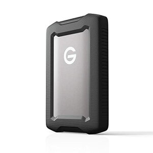 SanDisk Professional 2TB G-Drive ArmorATD - ���őϋv���̂���|�[�^�u���O�t���n�[�h�h���C�u HDD�AUSB-C�AUSB 3.2 Gen 1 - SDPH81G-002T-GBA1D