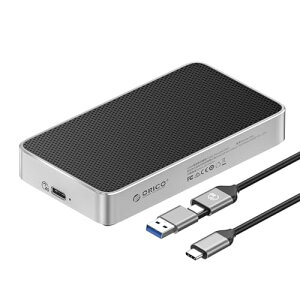 ORICO 2TB �����M���O�t��SSD Thunderbolt 3/4�݊� 40Gbps�����]�� USB4.0�Ή� �ő�3800MB/s �A���~�j�E����p���t�@���݌v �N���G�C�^�[�����|�[�^�u��NVMe SSD - X40