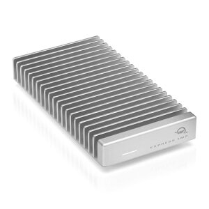 �yOWC���c�zOWC Express 1M2 �i�G�L�X�v���X 1M2�j �������O�t��SSD�h���C�u �ő�����]�����x3151MB/s USB4 Thunderbolt�Ή�/USB-C NVMe SSD �o�X�p���[ �|�[�^�u�� �A���~�q�[�g�V���N Mac Windows�Ή� (40Gbps, 1TB)