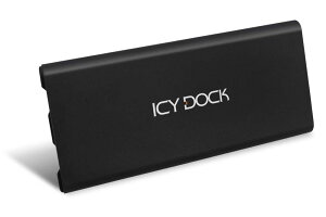 ICYDOCK �O�t���P�[�X M.2 NVMe SSD �P�[�X USB3.2 Gen2�ڑ� 10Gbps�����]�� 2230/2242/2260/2280/22110 M key/B+M key �H��s�v USB C-C/USB A-C �P�[�u���t�� �u���b�N | MB861U31-1M2B