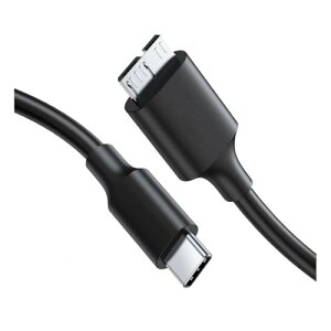USB C to Micro B 3.0 �P�[�u�� 5Gbps�����f�[�^�]�� �O�t��hdd�P�[�u�� �}�C�N��B�ϊ��P�[�u�� �O�t��HDD/SSD �n�[�h�h���C�u/Galaxy S5 Note 3/MacBook Pro/�J�����ȂǂɑΉ� B�ϊ��P�[�u�� (1M)