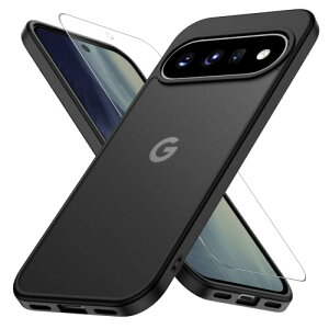 JUSTCOOL for Google Pixel 11 pro �p �P�[�X �u���b�N �ČRMIL�K�i �}�b�g�� �ϏՌ� �K���X�t�C�����t��