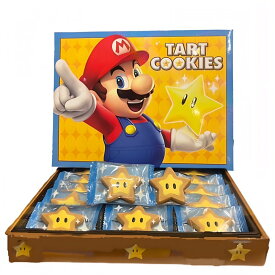 【ユニバーサルスタジオジャパン USJ 限定】スター タルトクッキー マリオ スーパー ニンテンドー ワールド お土産 お菓子 ユニバ グッズ