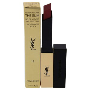 �C���T�����[���� Rouge Pur Couture The Slim Leather Matte Lipstick - # 12 Un Incongru 2.2g/0.08oz���s�A���i