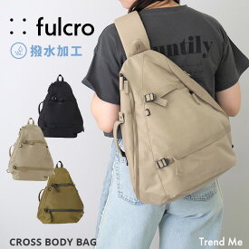 【売り尽くしSALE/5,390円→3,300円】 ボディバッグ ワンショルダー バッグ メンズ レディース 斜めがけ 両肩対応 クロスボディバッグ 軽い A4 撥水 おしゃれ ショルダーバッグ シンプル アネロ anello フルクロ fulcro fma-0022
