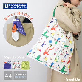 【LINE登録で300円OFFクーポン配布】 トートバッグ レディース スカーフバッグ a4 ブランド ルートート 軽量 プリント 布 トート スカーフ エコバッグ かわいい おしゃれ 大人 可愛い 洗える ROOTOTE 8540 RO.TABLO50.Yoshida Hada
