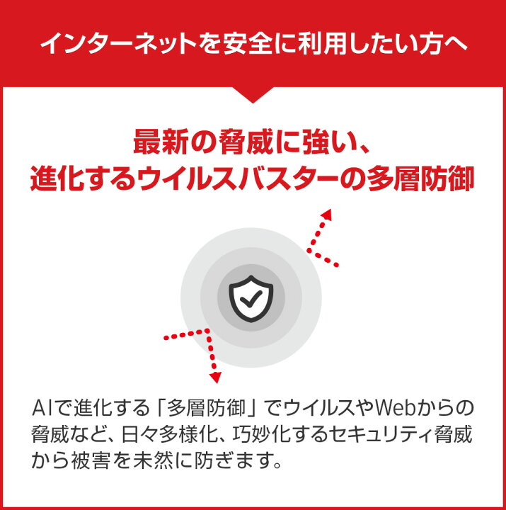 楽天市場】ウイルスバスター クラウド ダウンロード 3年版 3台版 