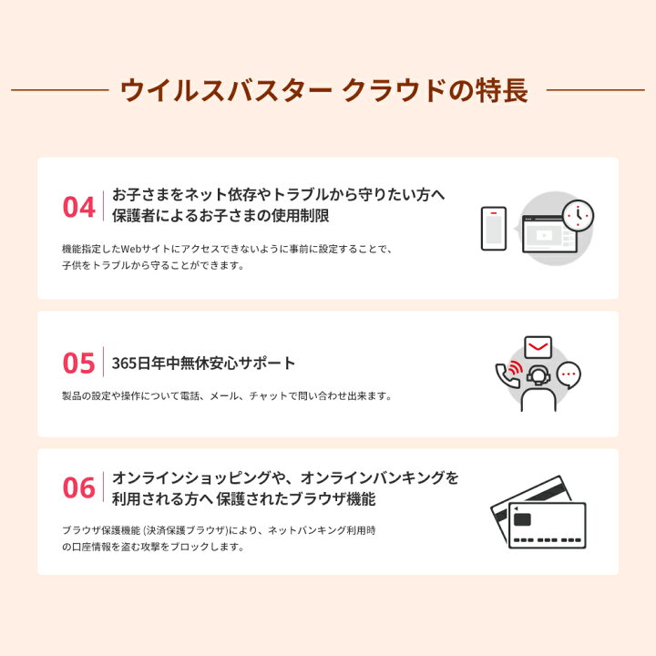楽天市場】ウイルスバスター クラウド + デジタルライフサポート 