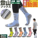 店長の独断衝撃クーポン配布中 登山 トレッキング ソックス 靴下 4 | スノボ スノーボード スキー用 スキーソックス 雪山 アウトドア 厚手 冬 靴下 くつ下 防寒 暖かい おすすめ メンズ ユニセックス