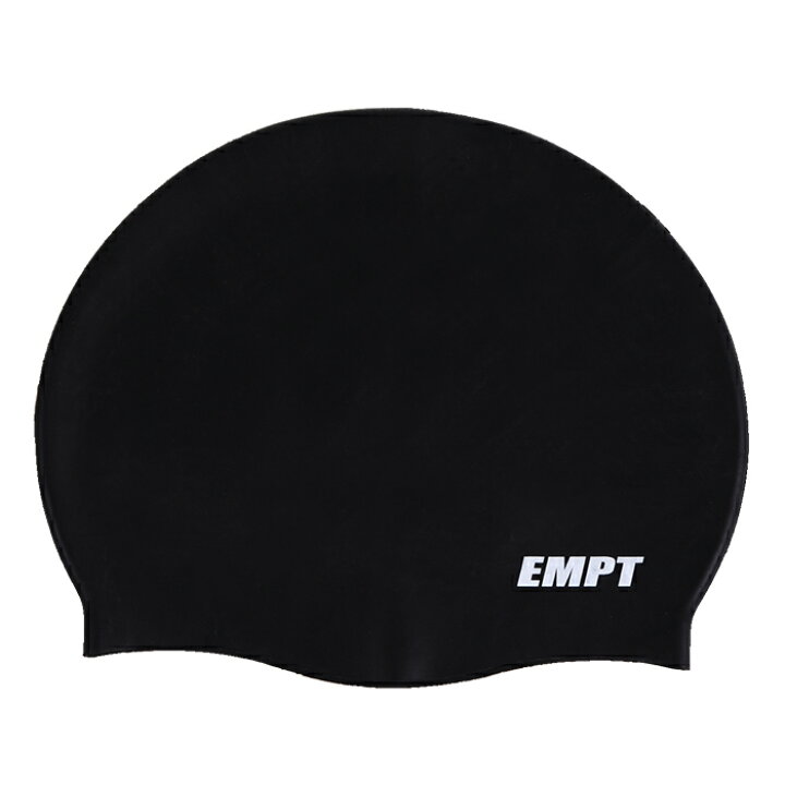 楽天市場 Empt水泳キャップブラック2 裏側凸ありタイプ ベーシックなシリコン製水泳キャップ 水泳キャップ 水泳帽 シリコンキャップ スイムキャップ シリコン レディース 帽子 練習用 練習水着 女子 男子 競泳 キャップ メンズ 大人 成人 競泳用 水着用品 競泳