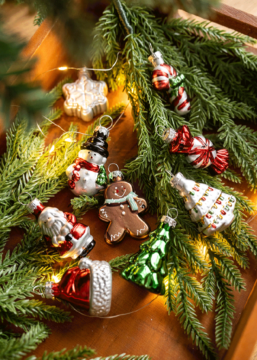 楽天市場】【箱入り9個セット】クリスマスツリー オーナメントセット