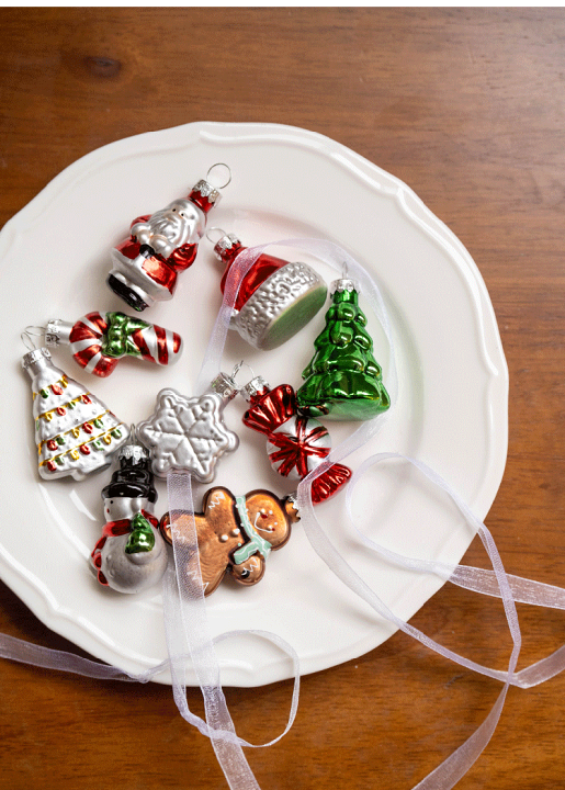 楽天市場】【箱入り9個セット】クリスマスツリー オーナメントセット