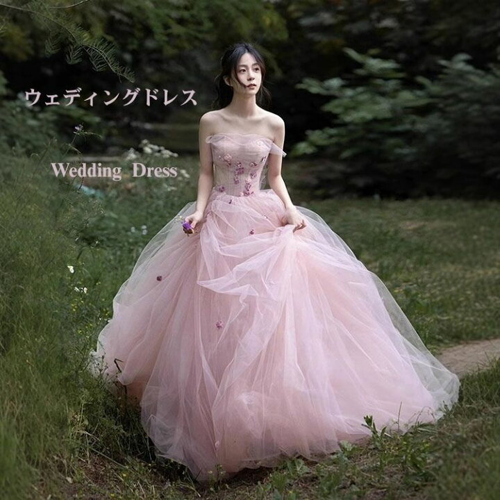 楽天市場】ウエディングドレス Wedding Dress 結婚式 前撮り 