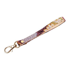 【 SALE 】 ストラップ 西陣織 明 ナスカン付き 携帯ストラップ スマホストラップ 落下防止 スマホケース ショート ハンドストラップ 着物 和風 和柄 ストラップ 手帳型 手帳型ケース スマホ