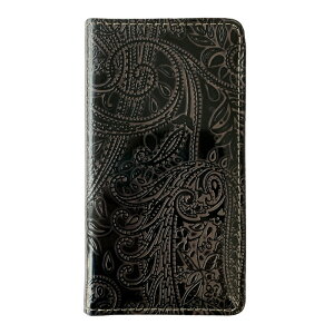 iPhone16 Pro ケース iPhone 16 手帳型ケース 本革 ペイズリー 手帳型 手帳 カバー iPhone16Proケース アイフォン16 アイフォン 16 プロ 手帳型カバー au docomo softbank スマホケース