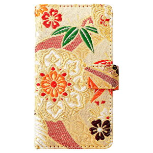 arrows We2 F-52E FCG02 M07 A402FC スマホケース ケース カバー 手帳型 手帳型ケース アローズ F52E F-52Eケース F-52Eカバー ハンド付き 西陣織 松