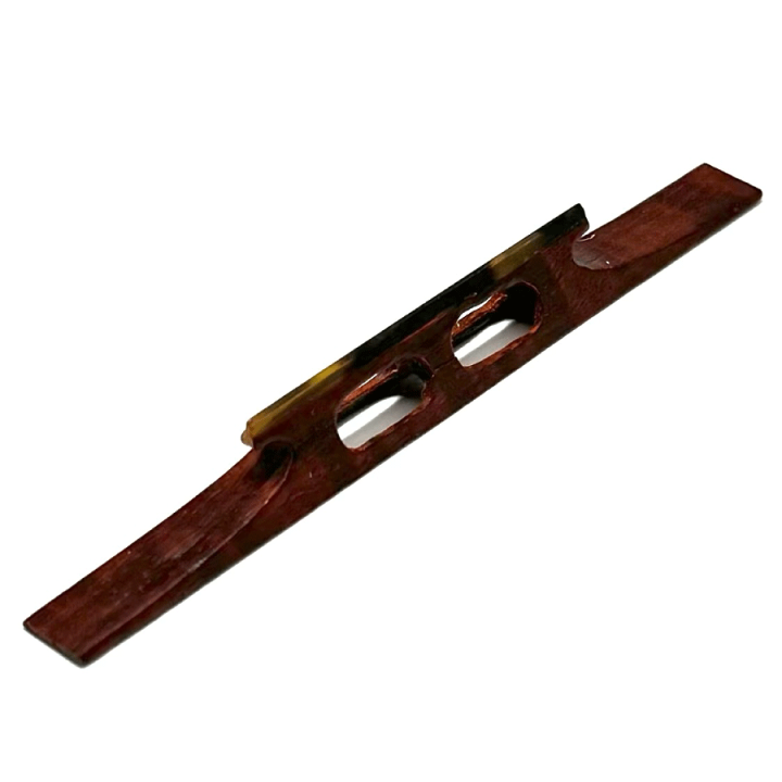 楽天市場】【 紅木駒 二穴 入甲 幅2分 】津軽三味線用 二つ穴 長さ72mm