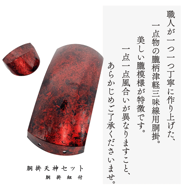 楽天市場】津軽三味線用【 胴掛・天神セット メタリック エアブラシ