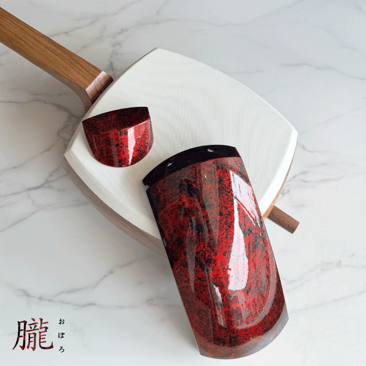 楽天市場】津軽三味線用【 胴掛・天神セット メタリック エアブラシ