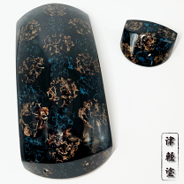 【極美品】津軽三味線 胴掛 津軽塗 茶系 赤・緑入 五分大 天神カバー 胴掛け 楽天市場】胴掛 津軽三味線用 美しすぎる津軽胴掛22 天神カバー