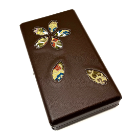 三味線　撥　ケース 三味線用 撥ケース ORG002 軽量 二丁撥入れ バチ入れ （津軽・長唄用