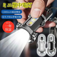 【2025強化版】LEDキーチェーンライト 1/2/3個 小型懐中電灯 強力 ポータブル キーホルダー ライト 防水…