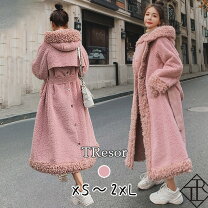 楽天市場】ボアコート ピンクの通販 
