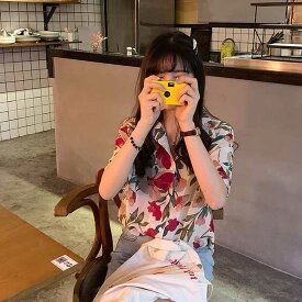楽天市場 レトロ 柄シャツ レディースファッション の通販