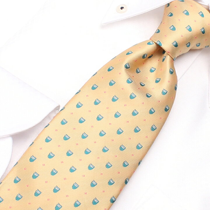 楽天市場 ネクタイ ユニークネクタイ フクロウ モチーフ メンズ 男 Tie Ft21 レギュラーネクタイ フクロウ 鳥 動物 アニマル 獣医 ペット モチーフ イラスト シルエット 可愛い ポップ オシャレ 福 長寿 お祝い プレゼント ギフト 贈り物 洗える スーツ ビジネス M便 1