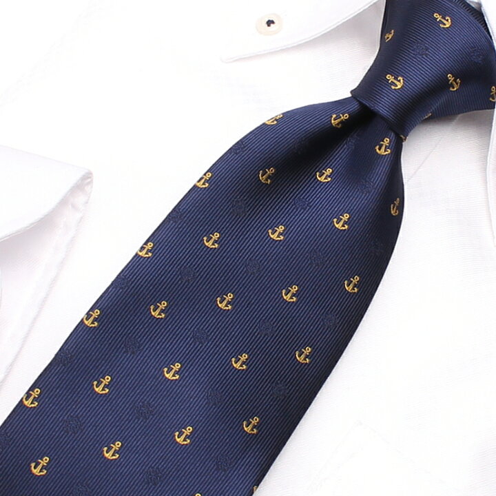 楽天市場 ネクタイ ユニークネクタイ イカリ モチーフ メンズ 男 Tie Ft35 レギュラーネクタイ マリン 碇 船 海 港 モチーフ イラスト シルエット 可愛い ポップ オシャレ プレゼント ギフト 贈り物 洗える スーツ ビジネス M便 1 3 ワイシャツのトレンドスタンダード