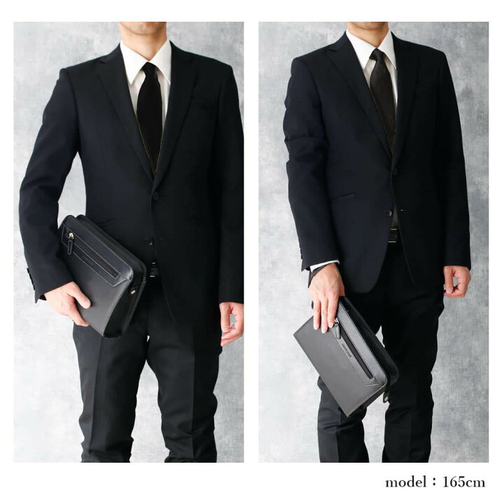 楽天市場】【袱紗が入る】 結婚式 弔事 クラッチバッグ メンズ 冠婚 