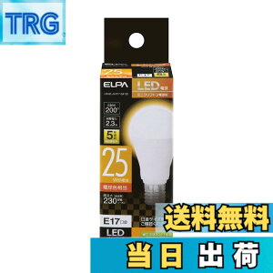 �y���������z�G���p (ELPA) LED�d���~�j�N���v�g���` E17 �d���F���� �����p LDA2L-G-E17-G4102