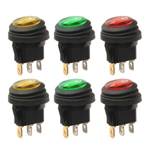 yzKiligen 6 12V-24VDC / 20Ahی^bJ[gOXCb`ALEDCWP[^tA3sSPST ON-OFFOpvOXCb`gbNpI[goC{[g}iԉ΁j