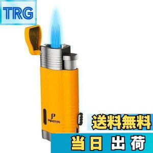 【送料無料】【高い品質】PIPITA 直噴ターボライター ガスライター 注入式 ジェット キャンドル ライター 防風 充填式 着火用ガスライター トーチ・火起こし(ガスなし)