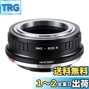 yzK&F Concept [J[cX }EgA_v^[ M42Y-Canon EOS RJ M42 LmRF EOSR Y}EgA_v^[ 