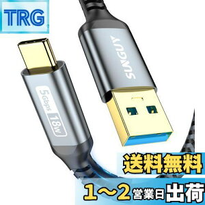 yzSUNGUY USB3.0 Gen1 USB Type C P[u 3M USB-A & USB-C 5Gbpsf[^] ^Cvc P[u Android AutoΉ ő3A}[d bLRlN^ iC҂ iPhone16/15V[YAiPad Pro/AirAGa