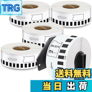 �y���������z���ڎ��e�[�v 29mmx30.48m DK-2210 DK 2210 ���M�X�e�b�J�[�� ���x���v�����^�[ QL-800 QL-820NWB QL-700 QL-550 QL-720NW QL-650TD 5���[���Z�b�g�A�u���U�[Brother�ƌ݊����̂��� DK���x�� ���v152.4���[