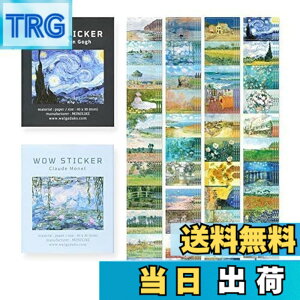 �y���������z���m���C�N ���E �X�e�b�J�[ �S�b�z + ���l Wow Sticker Gogh+Monet set - �����X�e�b�J�[�A�_�C�A���[�f�R�A�~�j�X�e�B�b�J�[�A�X�e�b�J�[�Z�b�g